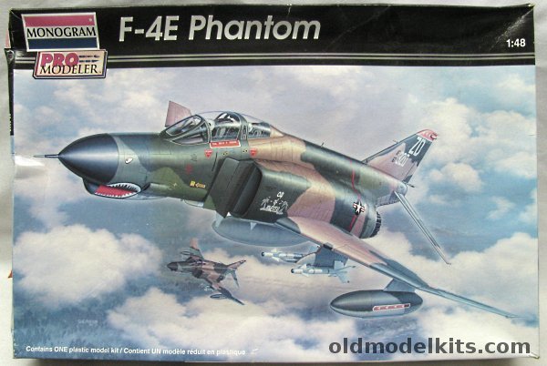 Monogram 1/48 F-4E Phantom II Pro Modeler Issue  - USAF 307 TFS 31st TFW, 85-5978 plastic model kit